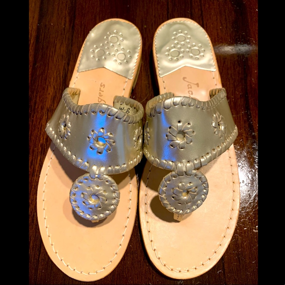 NEW Jack Rogers Gold Sandal